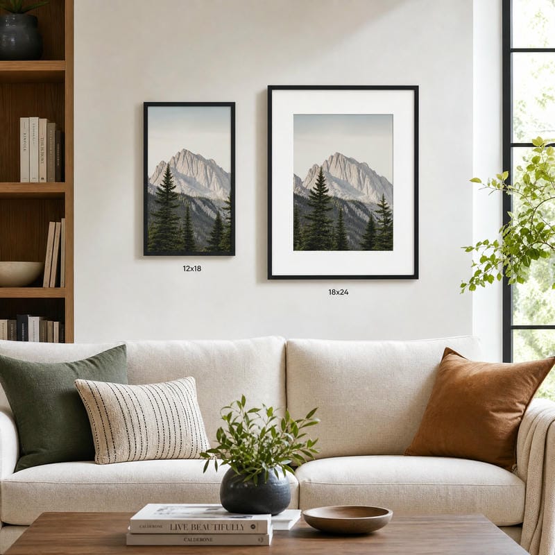 Gallery-Quality 12x18 Picture Frames (Wood & Metal)